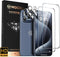 MOCOLL iPhone 15 Pro Max Screen Protector & Camera Lens Protector, 10X Tempered Glass, Sapphire, 6.7 inch (2+2)