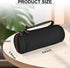 EVA Hard Case for JBL Flip 6 Flip 5, Waterproof Portable Bluetooth Speaker Storage Bag, Fits USB Cable and Charge