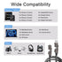 4 in 1 USB C Charging Cable | 100W Fast Charging & Data Sync Multi Charging Cable (100CM/Dark Gray)