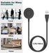 Charger for Garmin Fenix 5/5S/5X, Fenix 6/6S/6X, Fenix 7/7S/7X, Fenix 8 Charging Dock Station with 1m USB Cable