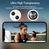 Xfilm Bling Diamond iPhone 13/13 Mini, HD Clear Tempered Glass Camera Lens Protection Cover, Scratch Proof