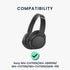 kwmobile Replacement Ear Pads for Sony WH-CH700N / WH-XB900N / WH-CH710N / WH-CH720N / MDR-10R (Set of 2)