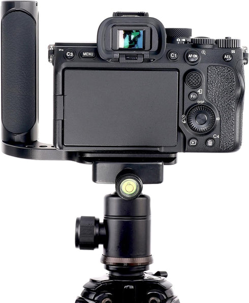 FOEASY Foto4easy Universal Camera Side Handle Grip with Arca Swiss Plate for Canon Nikon Sony Fujifilm DSLR Camera