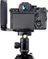FOEASY Foto4easy Universal Camera Side Handle Grip with Arca Swiss Plate for Canon Nikon Sony Fujifilm DSLR Camera