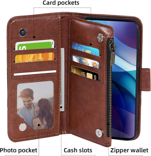 Asuwish Moto G Stylus 5G 2021 Phone Case, Wallet Cover with Tempered Glass Screen Protector and Flower Leather Flip