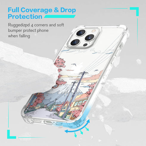 Anime Phone Case for iPhone 14 Pro Max Cute Phone Case Clear