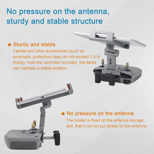 Hanatora RC-N1 N2 N1C Remote Controller Tablet Holder Mount for DJI Mavic 3 Classic, Air 3/2S, Mini 4K
