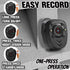 Mini Body Camera Video Recorder, Built-in 128GB Memory Card with Night Vision IR & Loop Record HD 1080P