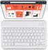 DETUOSI Universal 10 inch Wireless Keyboard, Ultrathin Slim Lightweight Portable, 10.1" Multi-Device for