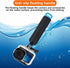 UTEBIT 6 196FT/60M Underwater Waterproof Case for DJI Osmo Action Camera, Protective Diving Housing with Camera Handle