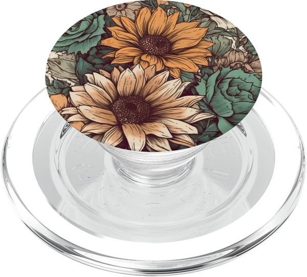 Rodeo Cowgirl Girl PopSockets PopGrip for MagSafe