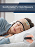 Sleep Headphones Bluetooth Headband, Wireless Music Sleeping Mask Earphones for Side Sleepers, Tech Gadgets