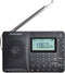 HRD-603 Portable Radio, AM/FM/SW/BT/TF Pocket Radio with USB MP3 Digital Recorder, Supports TF Card Bluetooth