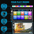 UNITOPSCI Double Din Car Stereo, 7 Inch Touch Screen Radio with Bluetooth, Hands-Free Calls, Backup Camera, FM Radio