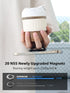 SUPERONE MagSafe Phone Grip with Finger Strap, Removable Magnetic Ring Holder with Kickstand for iPhone 15/14/13/12