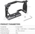 SMALLRIG Cage for Sony Alpha A6600/ILCE 6600 Mirrorless Camera with Cold Shoe Mounts - CCS2493