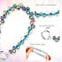 4 Pack Quelay Phone Wrist Strap Beaded Cell Phone Lanyards Wrist Charms Bling Cellphone Wristlet Bracelet Strap