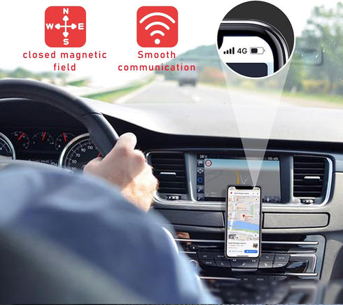 Magnetic Phone Holder for Car, 360 Degree Adjustable Super Strong Magnet Air Vent Cell Phone Holder Mount for All