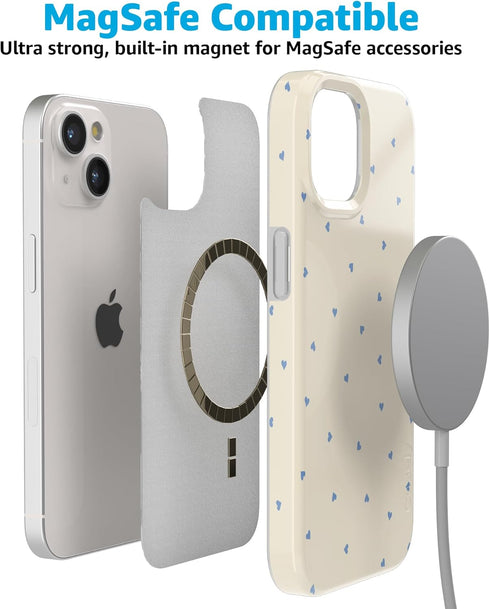 Casely 15 iPhone Case | I'm Yours | Tiny Hearts | Compatible with MagSafe | Classic Ultra Slim Design