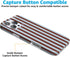 Casely 16 iPhone Pro Case | Sunday in Brooklyn | Blue Stripes | Compatible with MagSafe | Classic Ultra Slim Design