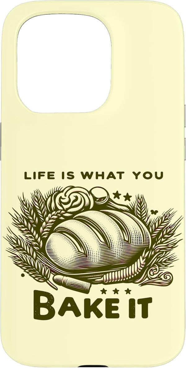 Vintage World Life is What you Bake it Bakery Baking Fresh Bread Pastries Case
