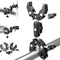 NEEWER Double Super Clamp Camera Mount with Magic Arm, Cold Shoes for Photography Reflector, Light Stand, and