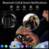Smart Watch for Men, Fitness Tracker with Heart Rate Monitor, Pedometer, Full Touch Screen Waterproof for Android iOS