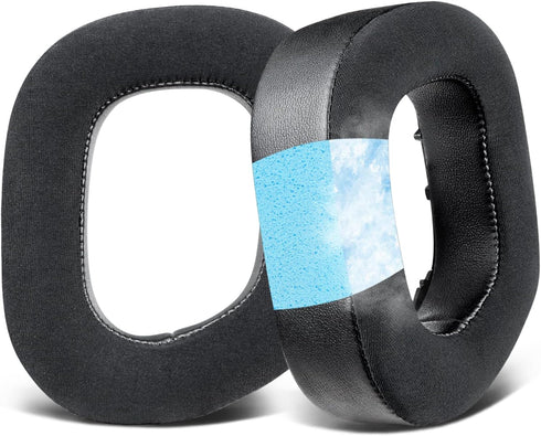 SOULWIT Cooling-Gel Earpads for Corsair HS80 Max/HS80 USB Wired/HS 80 RGB Wireless Gaming Headsets, Black