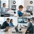 DEPUDA USB Computer Speakers for Desktop PC, Laptop Speaker, Portable Mini Stereo Speakers, Plug and Play, Clear Sound