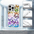 Zeggi 15 15 6.1'' for iPhone Case(Compatible with Magsafe),Gradient Butterfly Transparent Magnetic Anti-Fall White