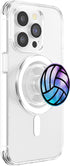 Volleyball Pop Socket Space Galaxy Watercolour, PopSockets PopGrip, Swappable Grip for Phones & Tablets