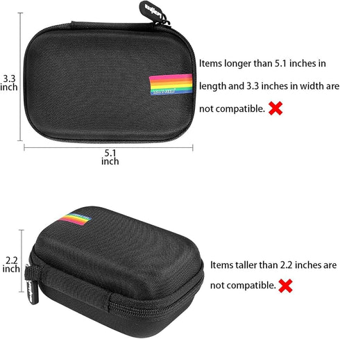 Leayjeen Kids Camera Case Compatible with Seckton/GKTZ/VATENIC/OZMI/PROGRACE/Nine Cube Kids Digital Camera Toys