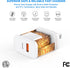iPhone 15 Charger Fast Charging, 2 Pack 20W Dual Port PD+QC3.0 Wall Charger with 10FT USB C to C Charger Cable