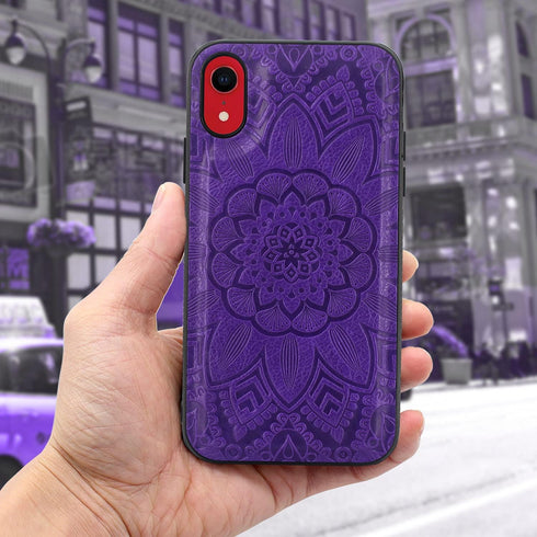 Harryshell Floral Flower Detachable Magnetic Zipper Wallet Leather Case with Cash Pocket, Card Slots, Wrist Strap for