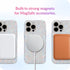 LONLI Hue iPhone 15 Pro Case - White Pearl Tort, Magsafe Compatible, 10FT Drop Protection, 4 Airbag Corners, Aesthetic