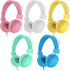 AILIHEN Kids Headphones Wired Bulk 5-Pack for K-12th Grade, School & Classroom,
