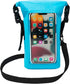 geckobrands Parent Phone Tote Dry Bag (Neon Blue)