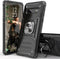 for Galaxy S10 Plus Case - Hybrid Drop Test Cover with Car Mount Kickstand Slim Fit Shockproof Protective Case