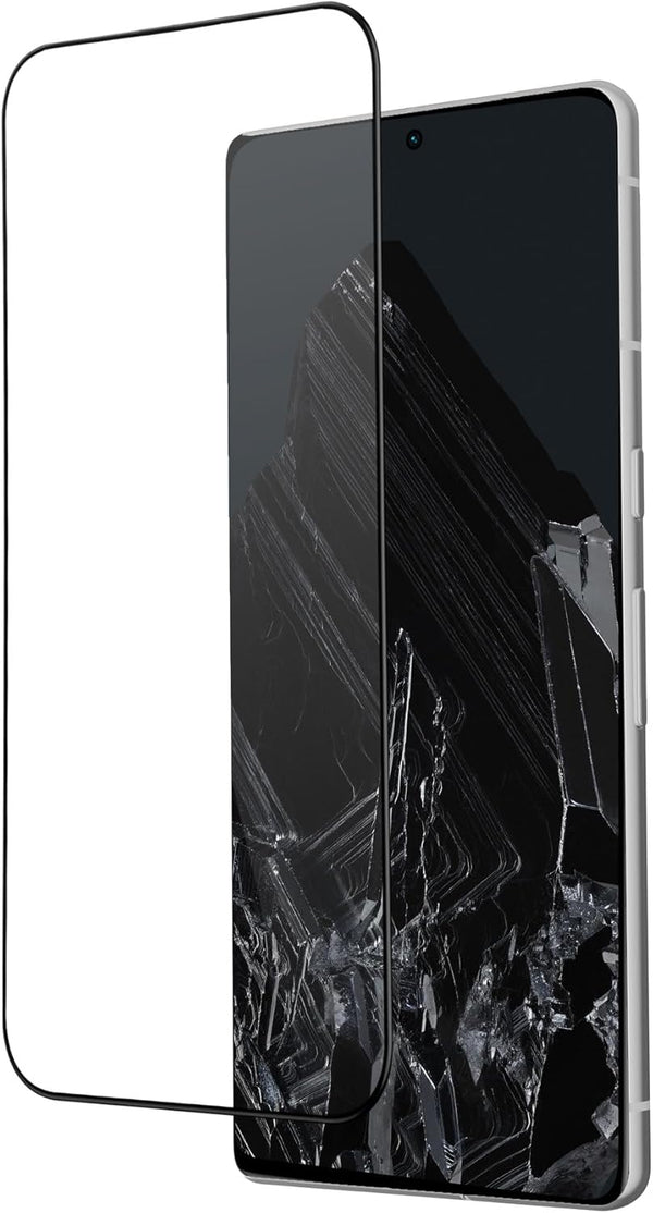 FLOLAB NanoArmour 3 Screen Protector for Google Pixel 8 Pro - 2 Pack, Ultra Clear 3D Tempered Glass, Edge-to-Edge,