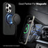 Tempered Glass Screen Protector for iPhone 15 Pro Max - Camera Lens Protector Metal Ring Sticker for Magsafe