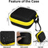 Hard Case Compatible with DEWALT Wearable Bluetooth Speaker, Magnetic Clip-On Wireless Portable Mini Speaker Protective Storage Holder Bag with Mesh Pocket(Only Box)