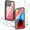 Designed for iPhone 15 Pro Case, IP68 Full-Body Rugged Waterproof Shockproof Cover, 14 FT Military Drop Proof