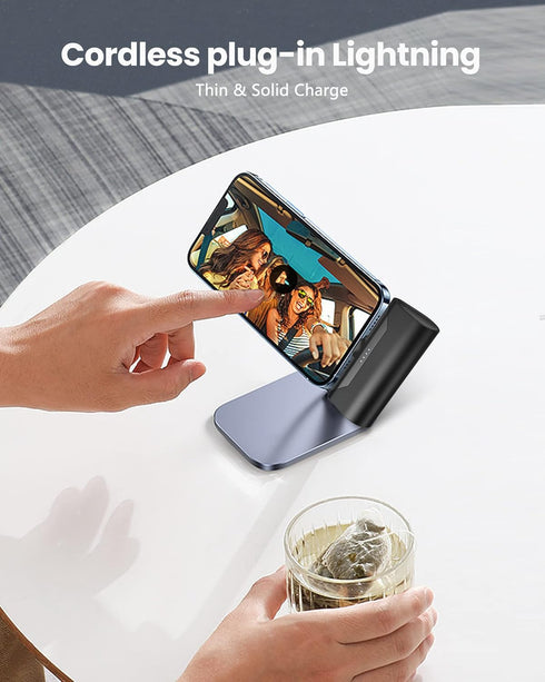Small Portable Charger 4800mAh Power Bank Ultra-Compact 15W for iPhone 14 Pro/13/12/11/iPad Air/Mini/Pro