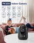MUBVIEW Indoor Security Camera, 2.4G WiFi Wired Home Security, Motion Tracking, Two-Way Audio, 2K Night Vision PK320B-D