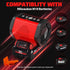 ohyes Bluetooth Speaker, Compatible with Milwaukee M18 Battery Packs, USB-A/C Charging for Jobsite, Camping & Parties
