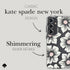 kate spade new york Samsung Galaxy S24 Plus Case - Hollyhock Cream, Compatible with Wireless Charging