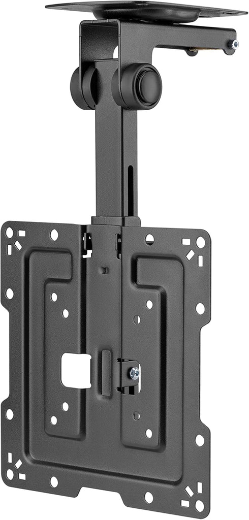 Mount Plus CM322 Flip Down TV and Monitor Roof Ceiling Mount, Fits 19 to 43 Inch Flat Screen, Height Adjustable, VESA