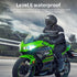 Motorcycle Helmet Bluetooth Headset, HiFi Sound Speakers with IP67 Waterproof, Long Lasting Headphone with Dual