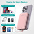 Smallest Portable Charger with Built-in Cables, 6000mAh Ultra Slim Power Bank, Mini High Speed External Battery for