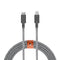 Native Union Belt Cable USB-C to Lightning 10ft, Ultra-Strong Reinforced Cable for iPhone 14, 13 and Earlier (Zebra)